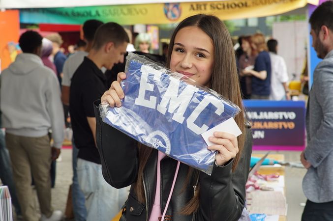 European Medical College (EMC) na Sajmu srednjih škola Kantona Sarajevo 5