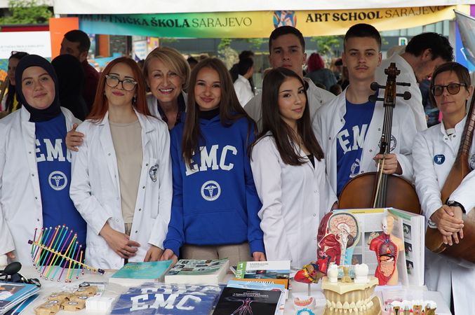 European Medical College (EMC) na Sajmu srednjih škola Kantona Sarajevo 19