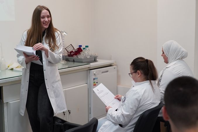 Posjeta učenika Evropskog medicinskog koledža Univerzitetu SSST 6